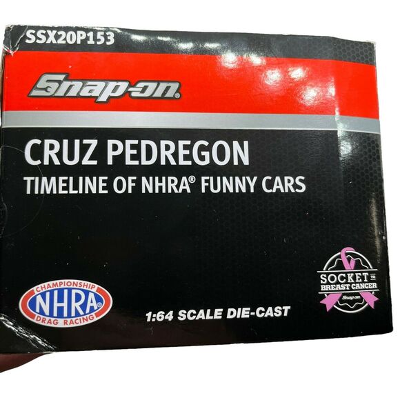 Auto World CP7703 Muticolor 1:64 Diecast Cruz Pedregon Timeline NHRA Toy Car - Picture 8 of 12